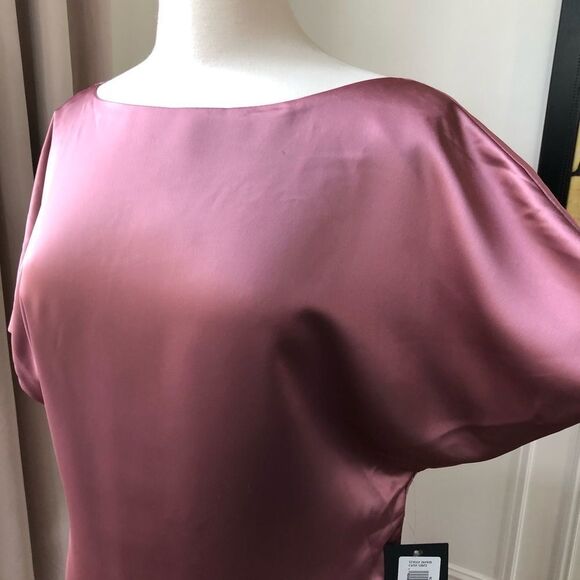 NWT Marina Rose Drape Open Back Dress 12072 6 - Picture 3 of 9